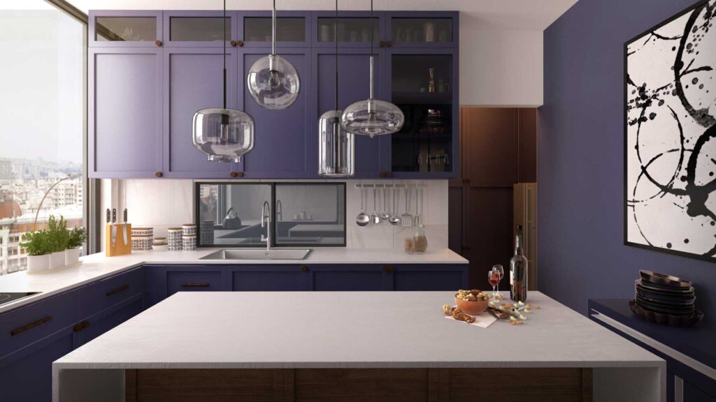 Portfolio-Navy Blue Apartment